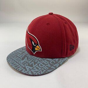Arizona Cardinals NFL Red Gray New Era 59Ffifty Fitted Hat Mens 7 5/8